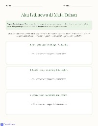 Menemukan Nilai Diri di Mata Tuhan