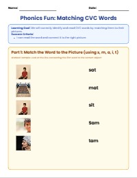 Mastering CVC Words: Sounds and Spelling
