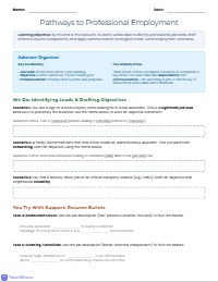 Mastering the Job Search: Skills for Success