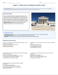 Understanding Engel v. Vitale and Religious Freedom