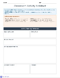 Activity Generator Template
