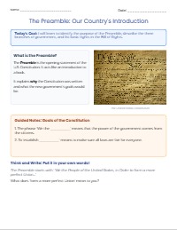 US Constitution Review for OCS Students
