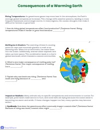 The Greenhouse Effect & Global Climate