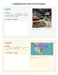 Global Politics Vocabulary Cards