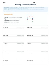 Mastering One and Two-Step Algebraic Equations