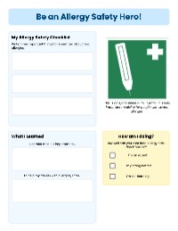 Food Allergy Safety Detective Guide