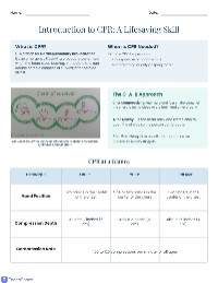 Introduction to CPR Techniques