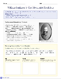 Exploring Faulkner's Modernist Vision