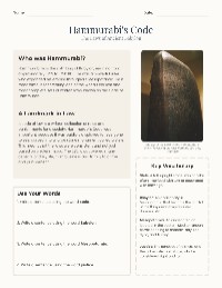 Overview of Hammurabi's Code