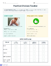 My Good Choices Tracker