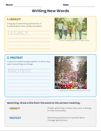 LEGACY and PROTEST Practice