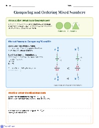 Understanding Mixed Numbers and Improper Fractions