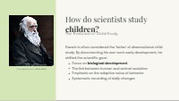 Darwin's Legacy and Binet's Intelligence Scale