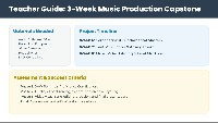 Music Production Final Project Journey