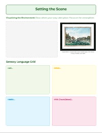 Creative Narrative Planning and Drafting Organizer
