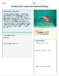 Writing My First Informational Report