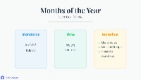 Understanding Months of the Year