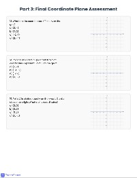 Coordinate Plane Mastery Quiz