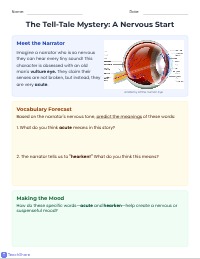 Do Now: Vocabulary Forecast