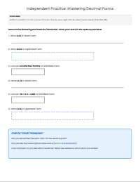 Standard, Word, and Expanded Forms