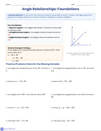 Mastering Angle Relationships and Parallel Lines