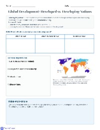 Global Development Perspectives