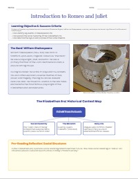 Introduction to Romeo and Juliet Foundations