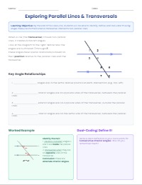 Mastering Angle Relationships with Transversals