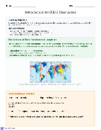 Time Zones: Global Perspectives