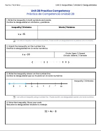 add translations in spanish and reduce test questions to only have one question per standard being assessed. Add simplified test directions.