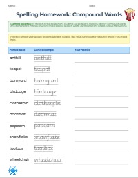 Mastering Compound Words in Cursive Handwriting