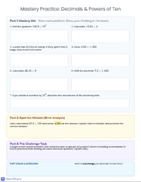 Mastering Decimal Operations and Place Value