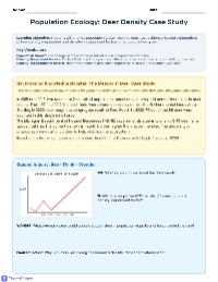 Population Growth Factors Investigation