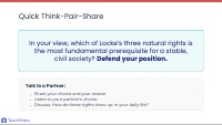 Instructional Slides: Locke’s Theory of Natural Rights and Consent