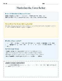 Cover Letter Writing Guide