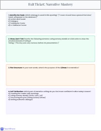Mastering the Craft of Narrative Writing
