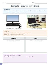Hardware and Software Comparison