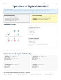 Mastering Arithmetic Operations on Functions