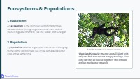 What are Populations and Resources?