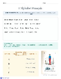 Learning the French Alphabet