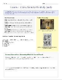 A View from Earth Study Guide