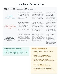 TOK Exhibition Feedback Guide