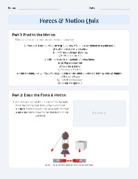 Forces and Motion Overview