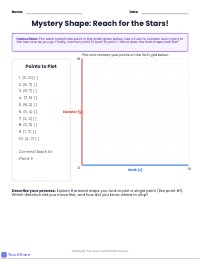 Mastering The Coordinate Plane Intervention Worksheet