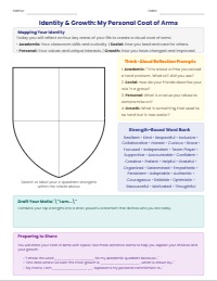 The Strengths Shield: A Personal Identity Project