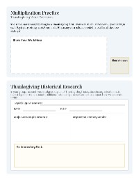 Lesson Plan for Integrated Learning Activities