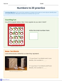Exploring Numbers Up To 20