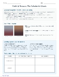 Compare and Contrast Activity
