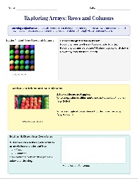 Arrays and Multiplication Assessment
