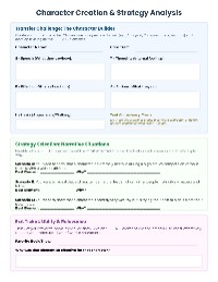Character Analysis with S.T.E.A.L.